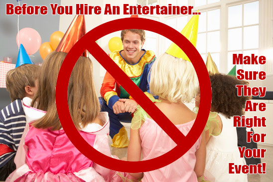 Entertainers for hire …