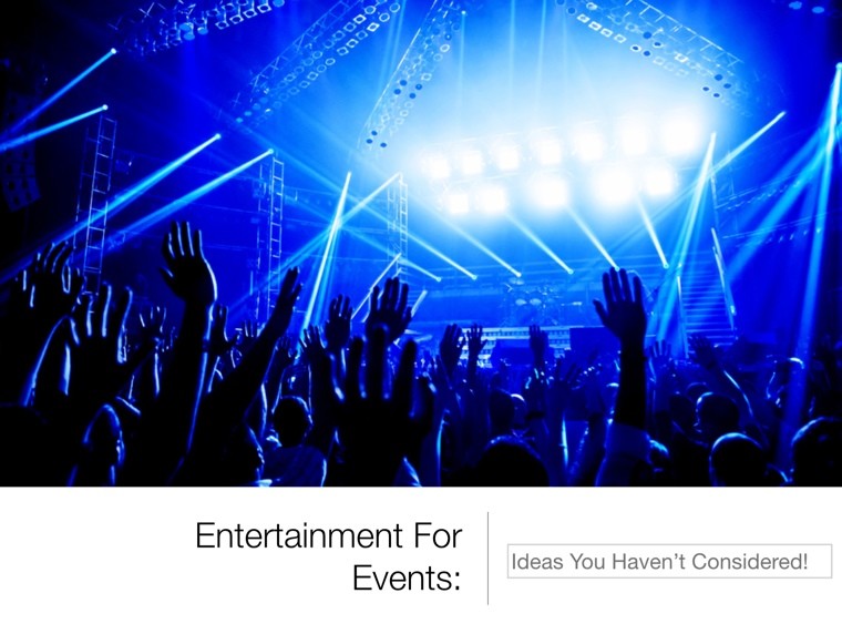 Killer Entertainment For Events Ideas