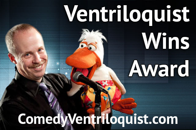 Ventriloquist Wins Award